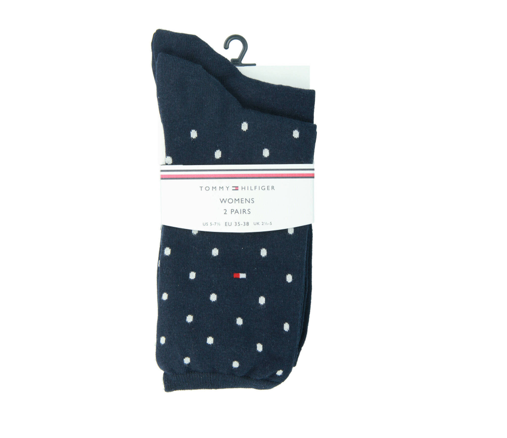 носки 2 пары Tommy Hilfiger - темно-синий(100001493)