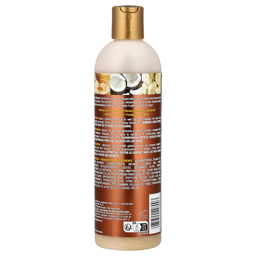 Creme Of Nature, Pure Honey, увлажняющий шампунь для сухой защиты, для сухих и обезвоженных волос, 355 мл (12 жидк. унций)