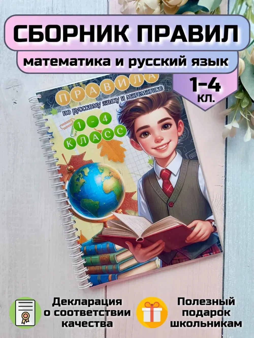 Обучающее пособие "Правила 1-4 класс"