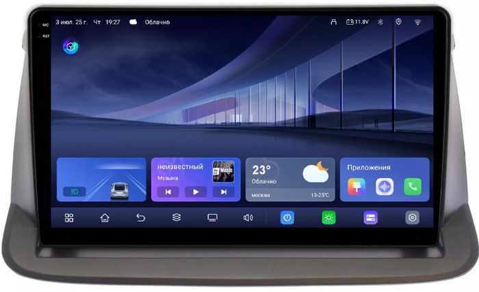 Магнитола для Honda Stepwgn 3 2005-2009 - Kuberg QLed+2K, Android 14, TS105, Быстрейшая, CarPlay, SIM-слот
