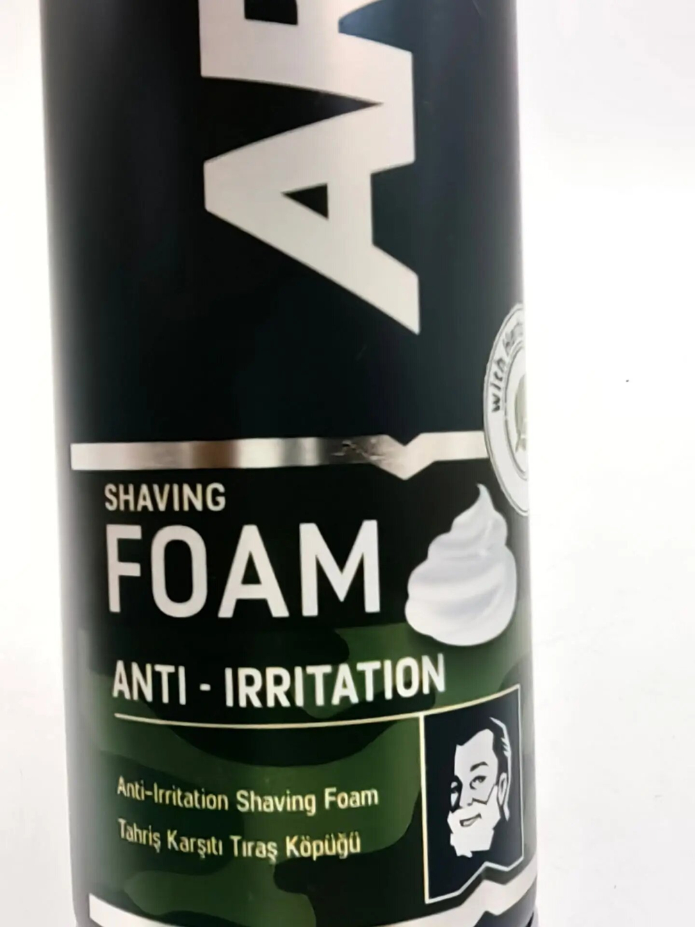 Пена для бритья Sensitive Arko Men Anti-Irritation помогает уменьшить риск раздражения   200 мл (Турция)