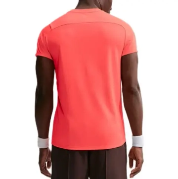 Мужская теннисная футболка Nike Court Victory - bright crimson/black
