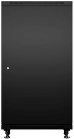 Шкаф напольный 19", 18U Cabeus SH-05C-18U60/60-BK