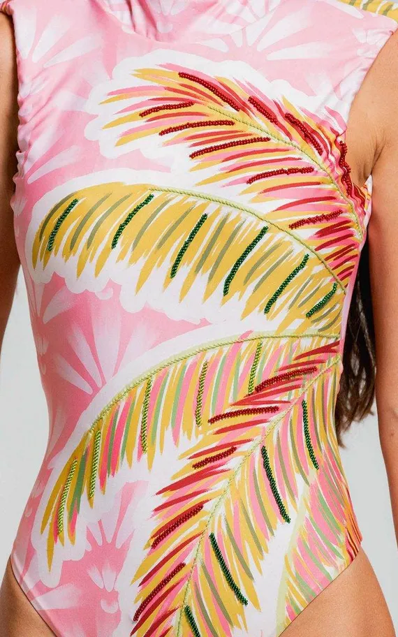 Купальник слитный CLM26116