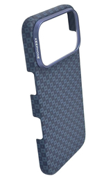 Накладка для i-Phone 17 Pro Max Keephone Kevlar Ankora MagSnap синий