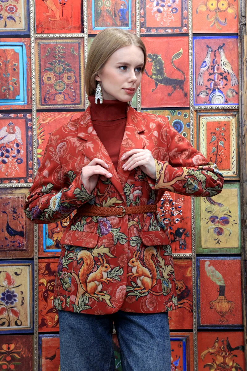 Жакет "Классика (микрозамша). Затейницы"