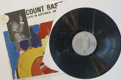 Винтажная виниловая пластинка LP Count Basie Live In Antibes, 1968 (France 1988)