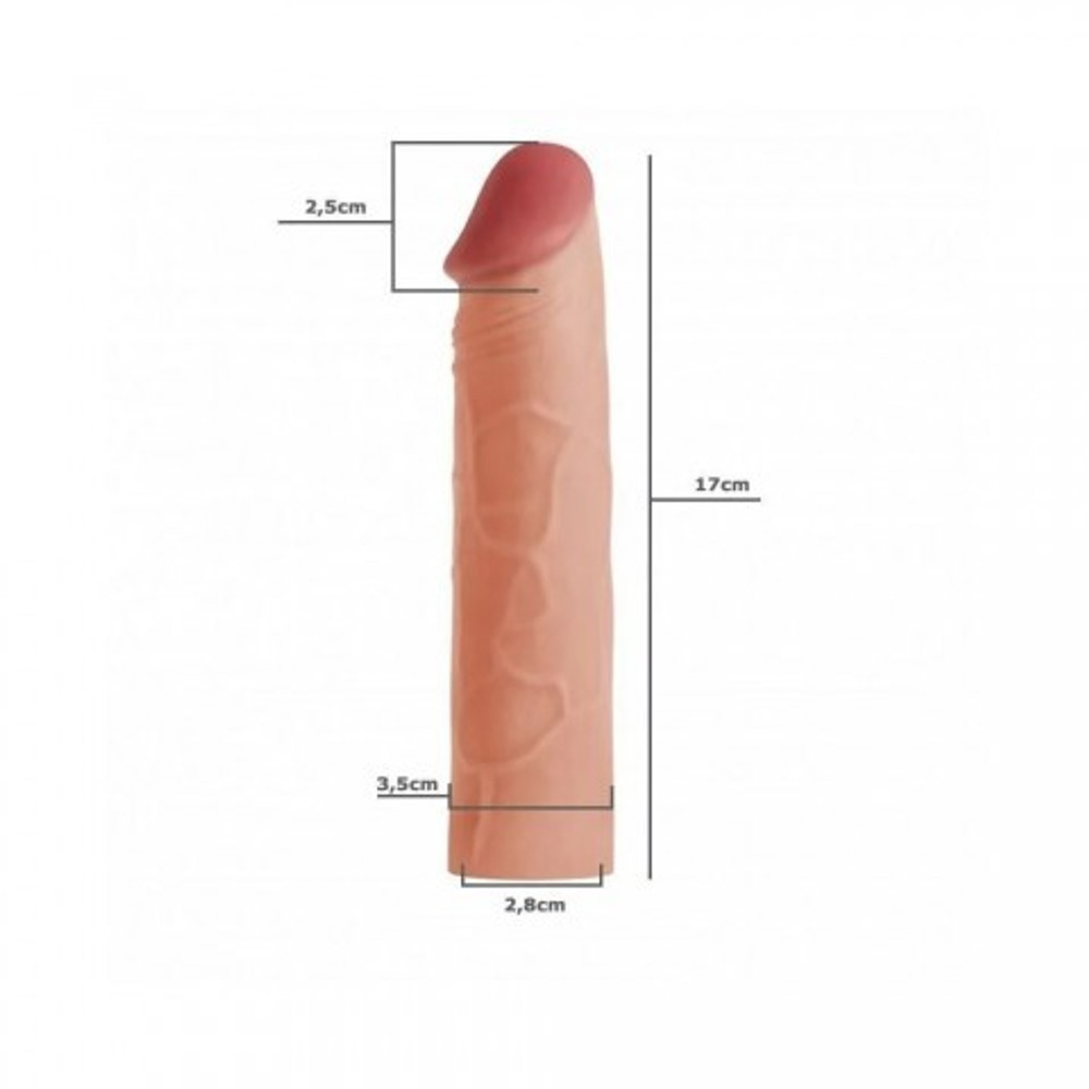 Насадка на пенис Pleasure X-TENDER (17*3,9)