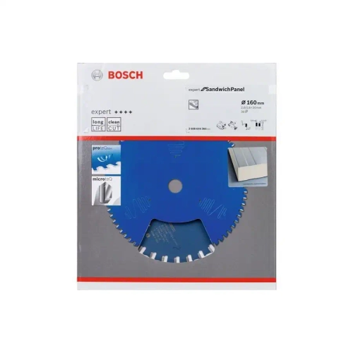 Пильный диск Expert for Sandwich Panel 160x20x1,6 мм, 30 BOSCH 2608644365