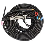 Горелка TIG 450 8m WC HFL 50MMQ ,2pin, газ 3/8G, вода б/р — фото 1