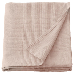 IKEA INDIRA  (ИКЕА ИНДИРА)  -  Покрывало - светло-розовый 150х250 см