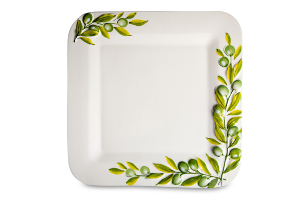Блюдо 31х31х2.5см Edelweiss Оливки