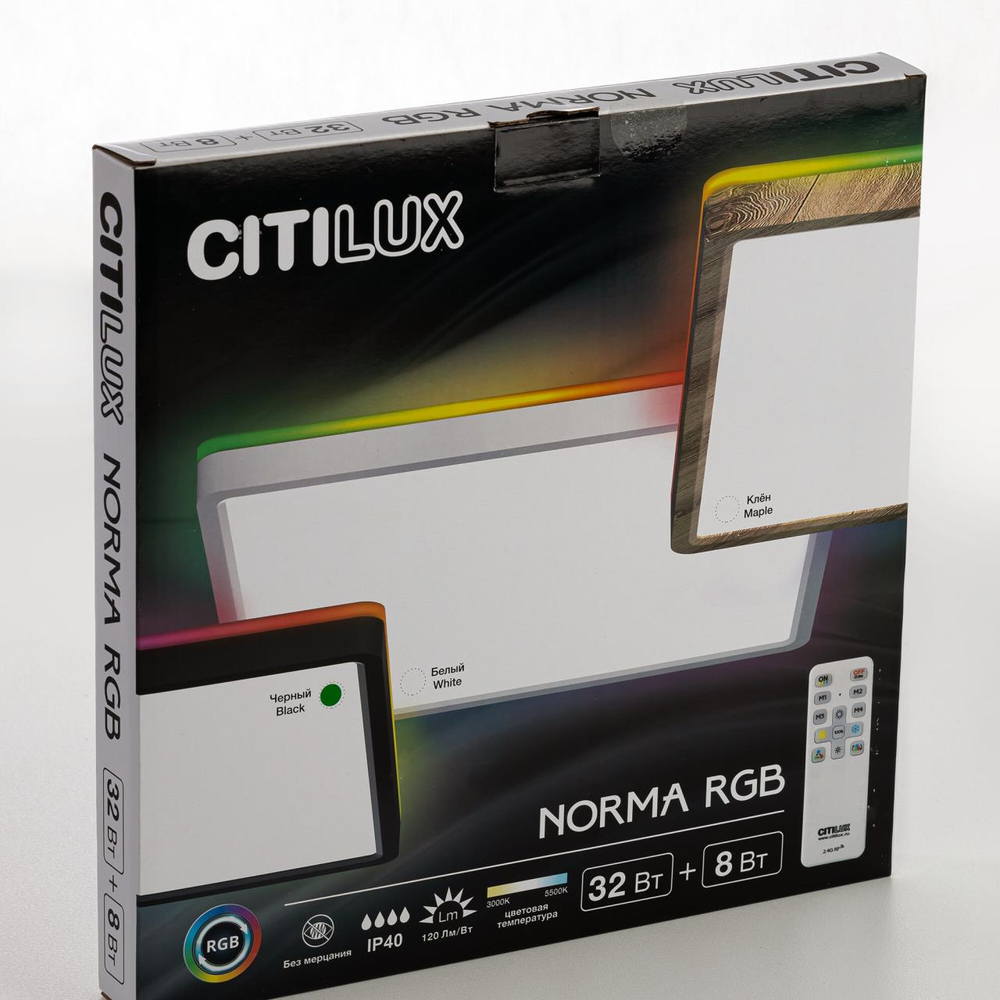 Потолочный светодиодный светильник Citilux NORMA CL749K301