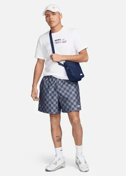 Шорты спортивные мужские NIKE M NK CLUB FLOW SHORT CHECKERS