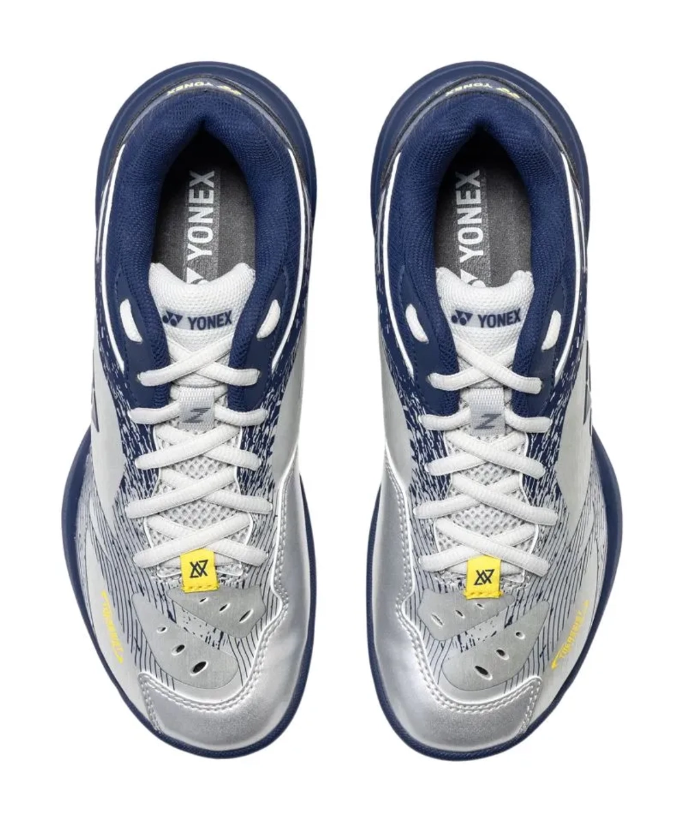 Женские кроссовки для бадминтона/сквоша Yonex Power Cushion 65 Z VA - silver/navy