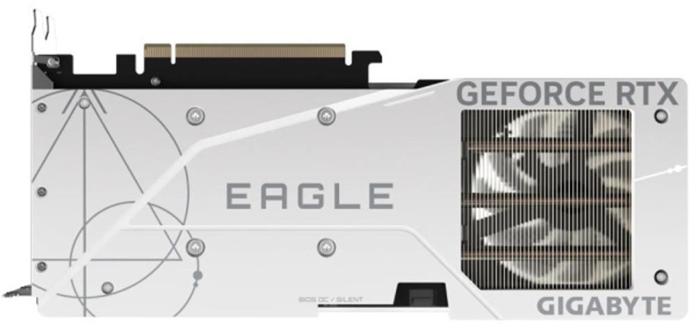 Видеокарта GIGABYTE GeForce RTX 4060 Ti EAGLE OC ICE (GV-N406TEAGLEOC ICE-8GD)