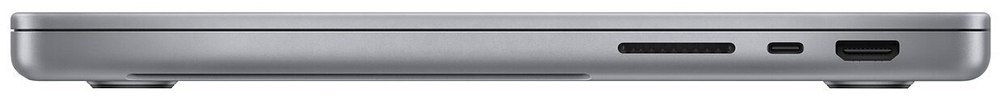 Ноутбук Apple MacBook Pro A2442 (MKGQ3RU/A) 14.2"/Apple M1 Pro/RAM 16GB/SSD 1024GB/16 core GPU/3024*1964/IPS 120hz/Sonoma/Подсветка кл-ры: LED/серый космос. Состояние: B1