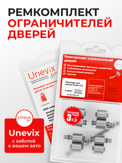 Ремкомплект ограничителей дверей Renault Duster (I,II) HS, HM (4 двери, тип 80) 2010-2023