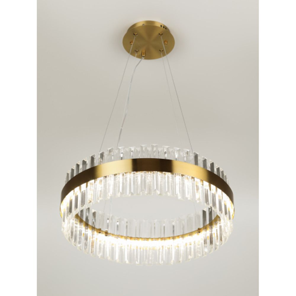 Люстра Rivoli Gwinnett 6193-201 подвесная светодиодная LED 3000-6300К 112 Вт с пультом | Rivoli
