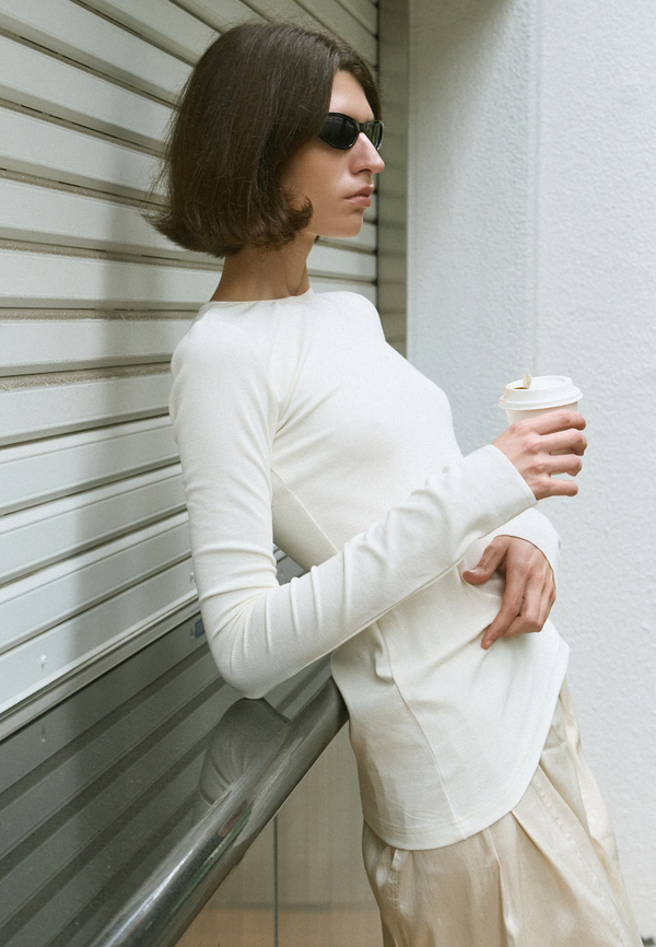 Лонгслив maho ivory