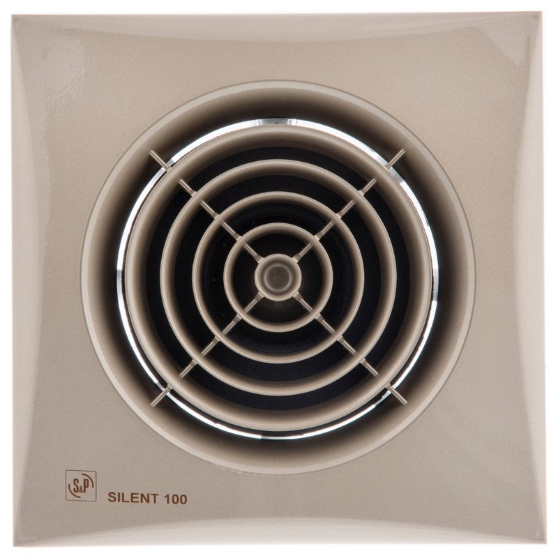 Накладной вентилятор Soler Palau SILENT-100 CZ CHAMPAGNE