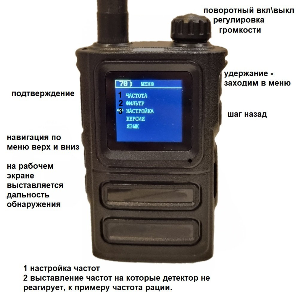 Skydroid S10 диапазон 300 мгц – 6 ггц
