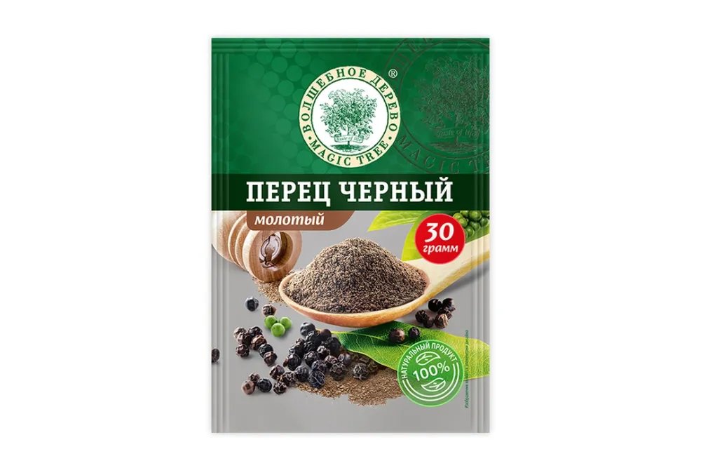 Перец черный дробленый 30 г