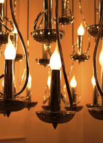 светильник Floating Candles on Platter Pendant Light
