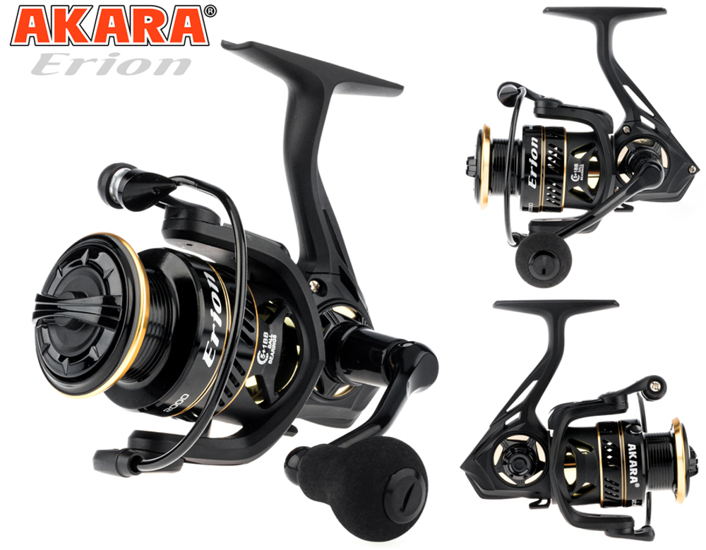 Катушка безынерционная Akara Erion 3000 5+1 bb