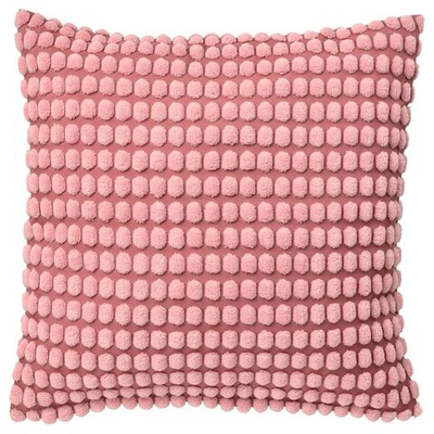 IKEA Наволочка на подушку SVARTPOPPEL светло-розовая 50х50 см (из Финляндии)