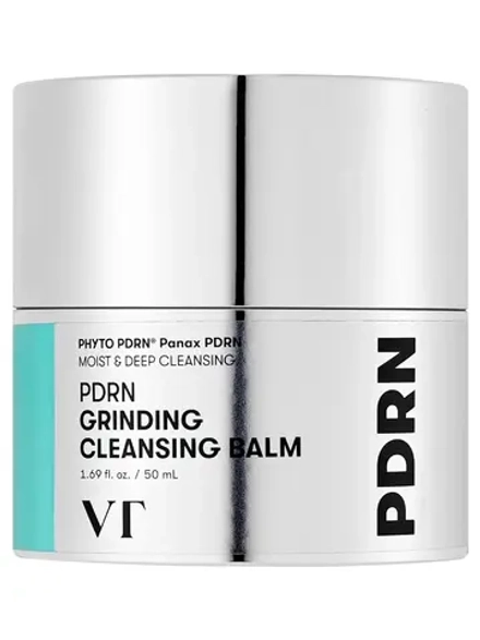 VT Cosmetics Гидрофильный бальзам с ПДРН для глубокого очищения и сияния кожи PDRN Grinding Cleansing Balm 50 мл