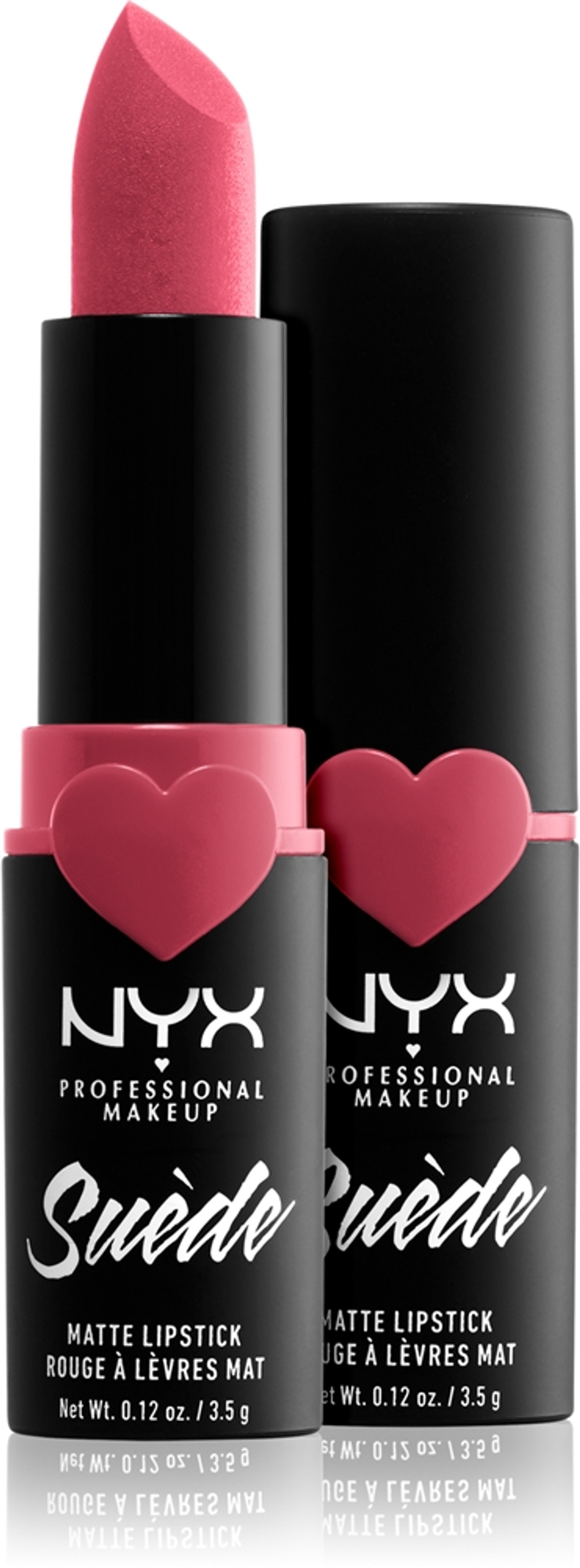 NYX Professional Makeup Suede Matte Lipstick - Матовая помада оттенок 27 Cannes, 3 g
