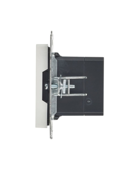 Розетка BRITE USB A+A 3.1А РЮ10-1-БрБ механизм бел. IEK BR-U21-D31-K01