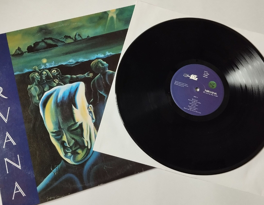 Винтажная виниловая пластинка LP Nirvana IV (Lost In The Vault) (Italy 1998)