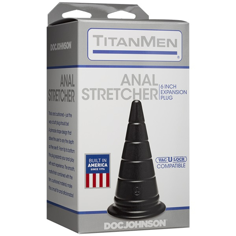 Анальная пробка TitanMen Anal Stretcher 6 Doc Johnson