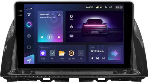 Магнитола для Mazda CX-5 2011-2017 (ШГУ монохром) - Teyes CC3-2K монитор 10.36" 2K QLED на Android 10, Быстрая, CarPlay, 4G SIM-слот
