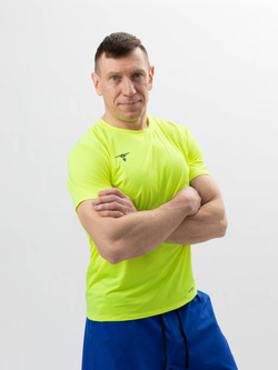 Футболка спортивная TOTEMIC CLO желтый неон