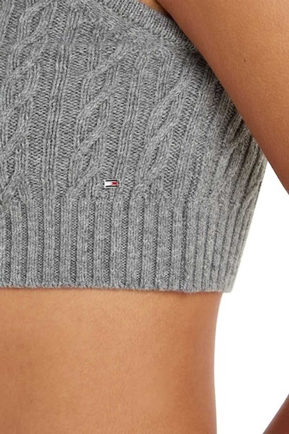 Топ женский TOMMY HILFIGER CABLE ALL OVER KNIT BRA