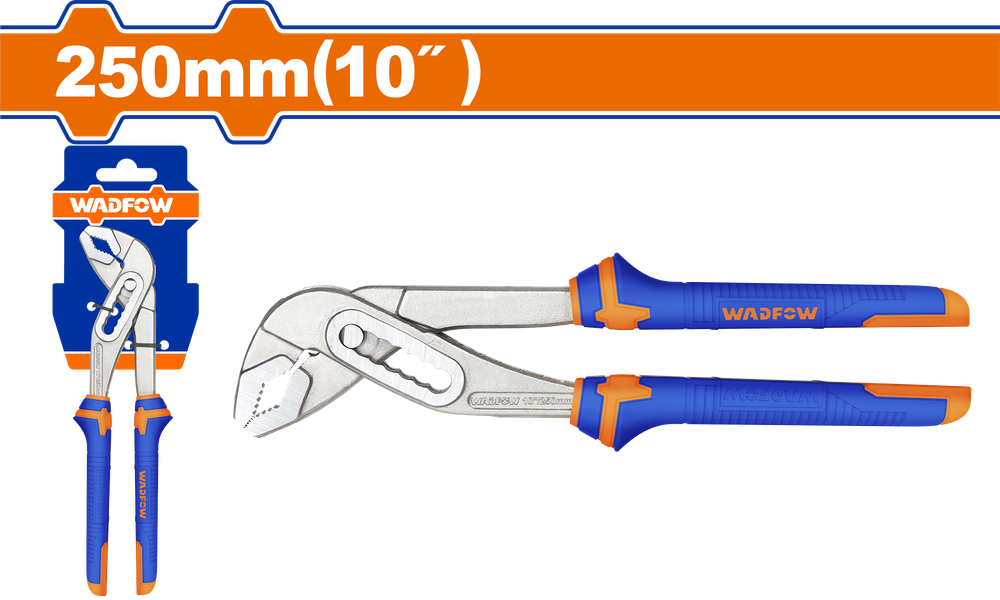 Клещи переставные WADFOW WPL9C10 250 мм