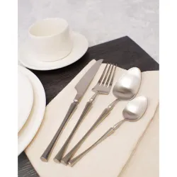 Нож столовый 22,9 см матовый цвет серебро PVD 1920-Silvery P.L. [12]