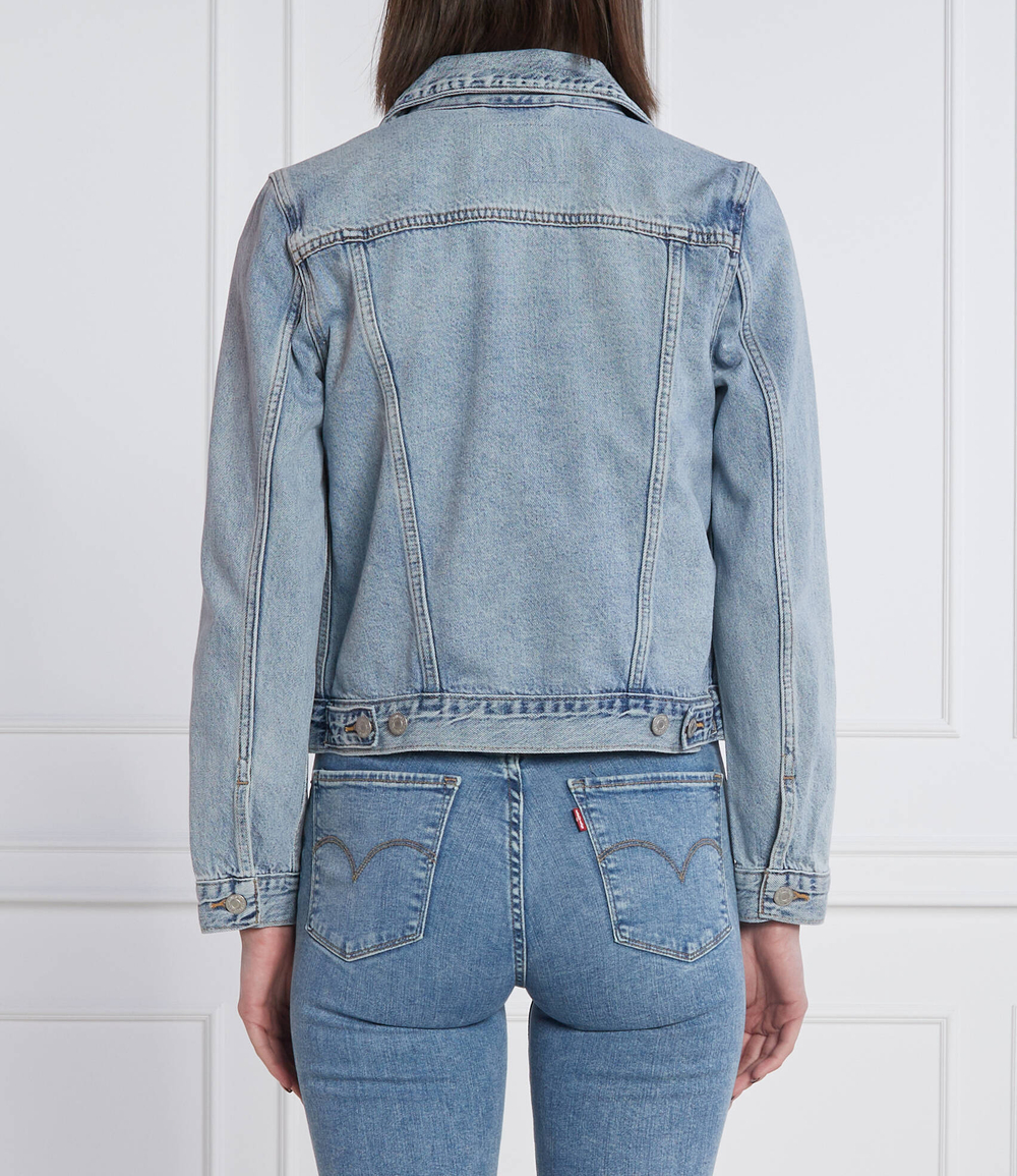 джинсовая куртка orginal trucker Levi's - голубой(29945-0100)