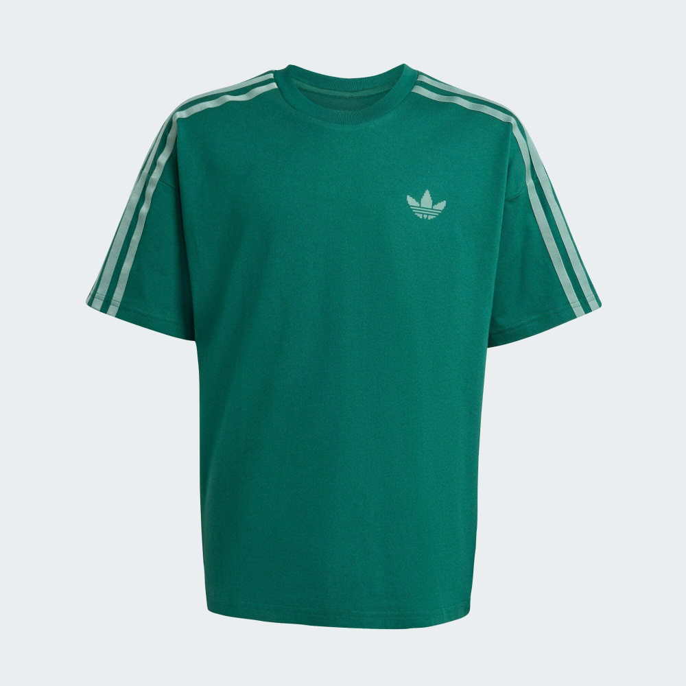 Adidas Свободная футболка Minecraft, зеленый