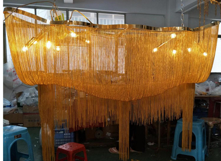 Pendant design lamp Atlantis by Terzani (Gold)