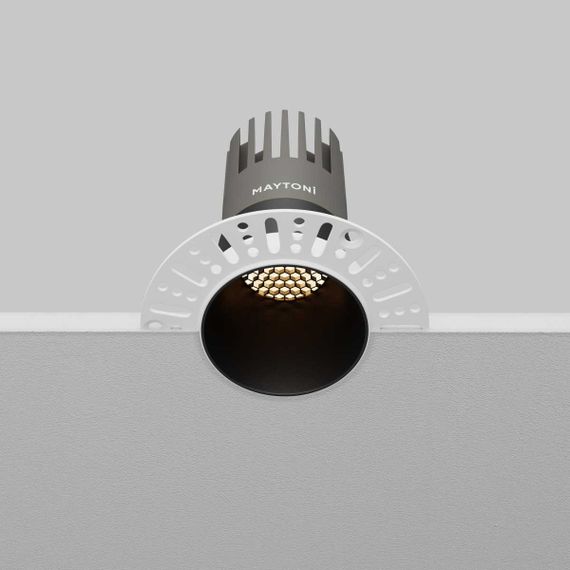 Встраиваемый светильник Maytoni Technical Downlight Dip DL120-10W-3K-TRS-B