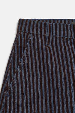 ZARA ДЖИНСЫ Z1975 BARREL С ВЫСОКОЙ ПОСАДКОЙ И БАРХАТНЫМИ ПОЛОСКАМИ, ПОЛОСКИ