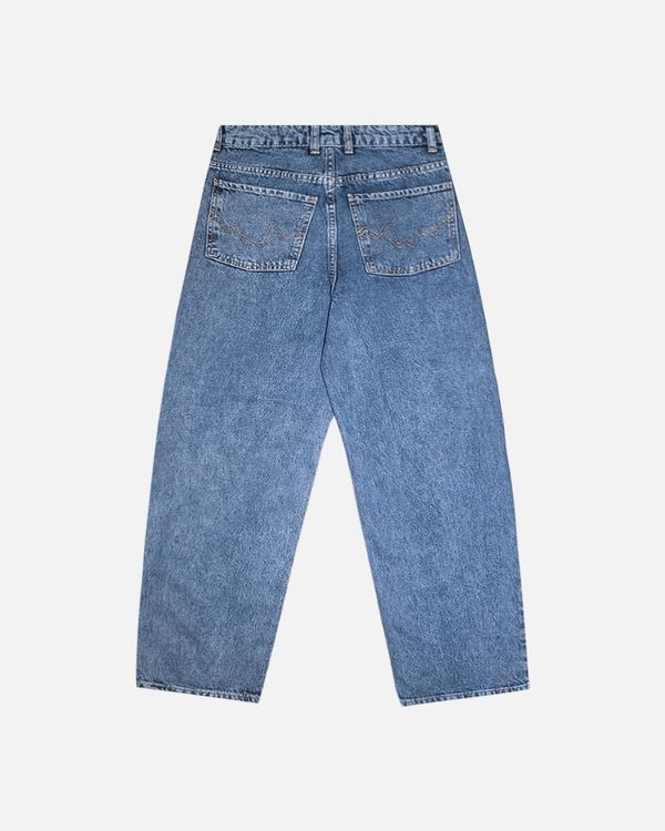 Джинсы Loose Fit Heavyweight Blue Ice Wash - фото 4