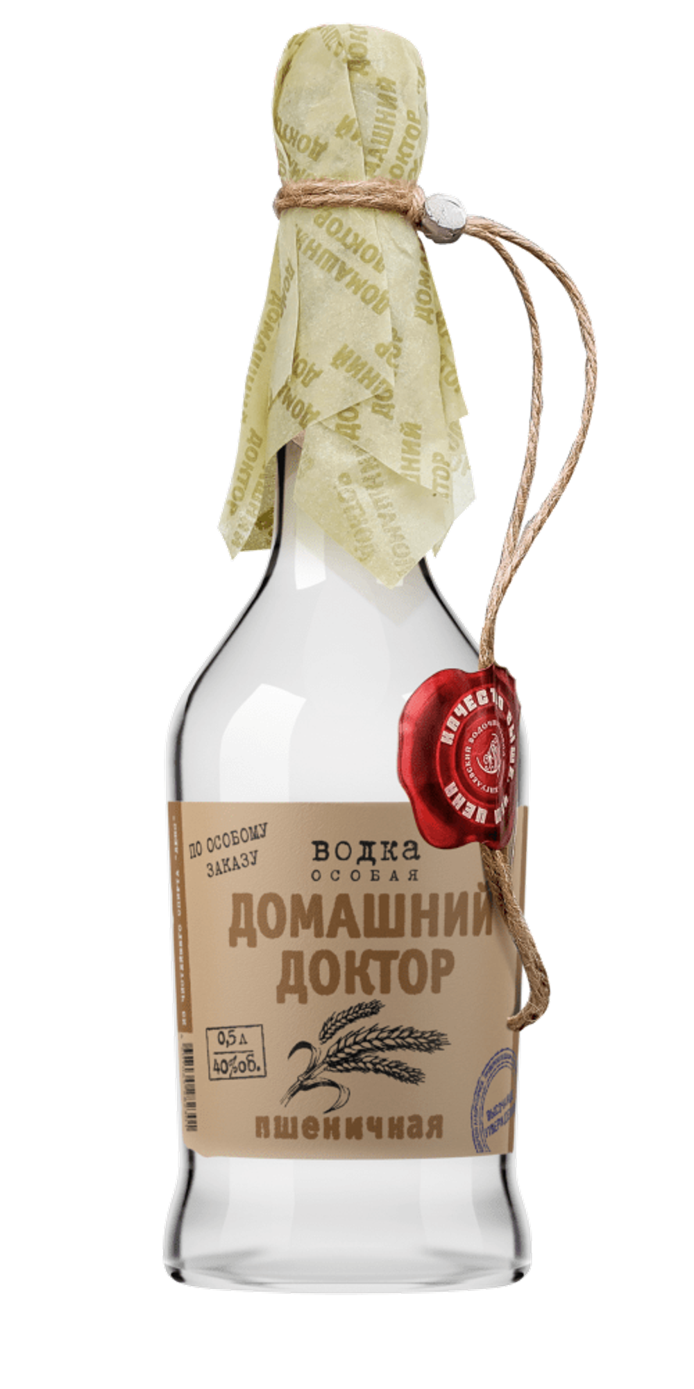 Водка Домашний Доктор Ржаная