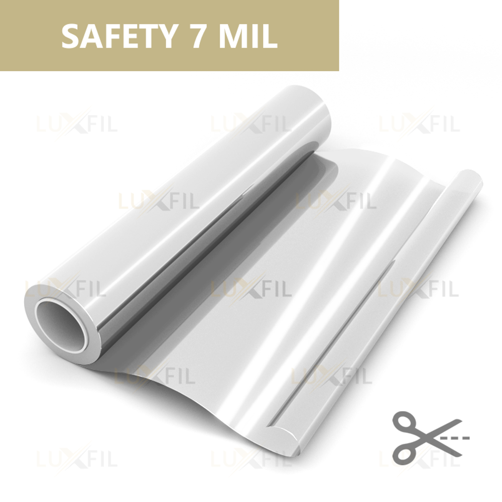 Пленка защитная бронировочная SAFETY 7 MIL LUXFIL, на отрез