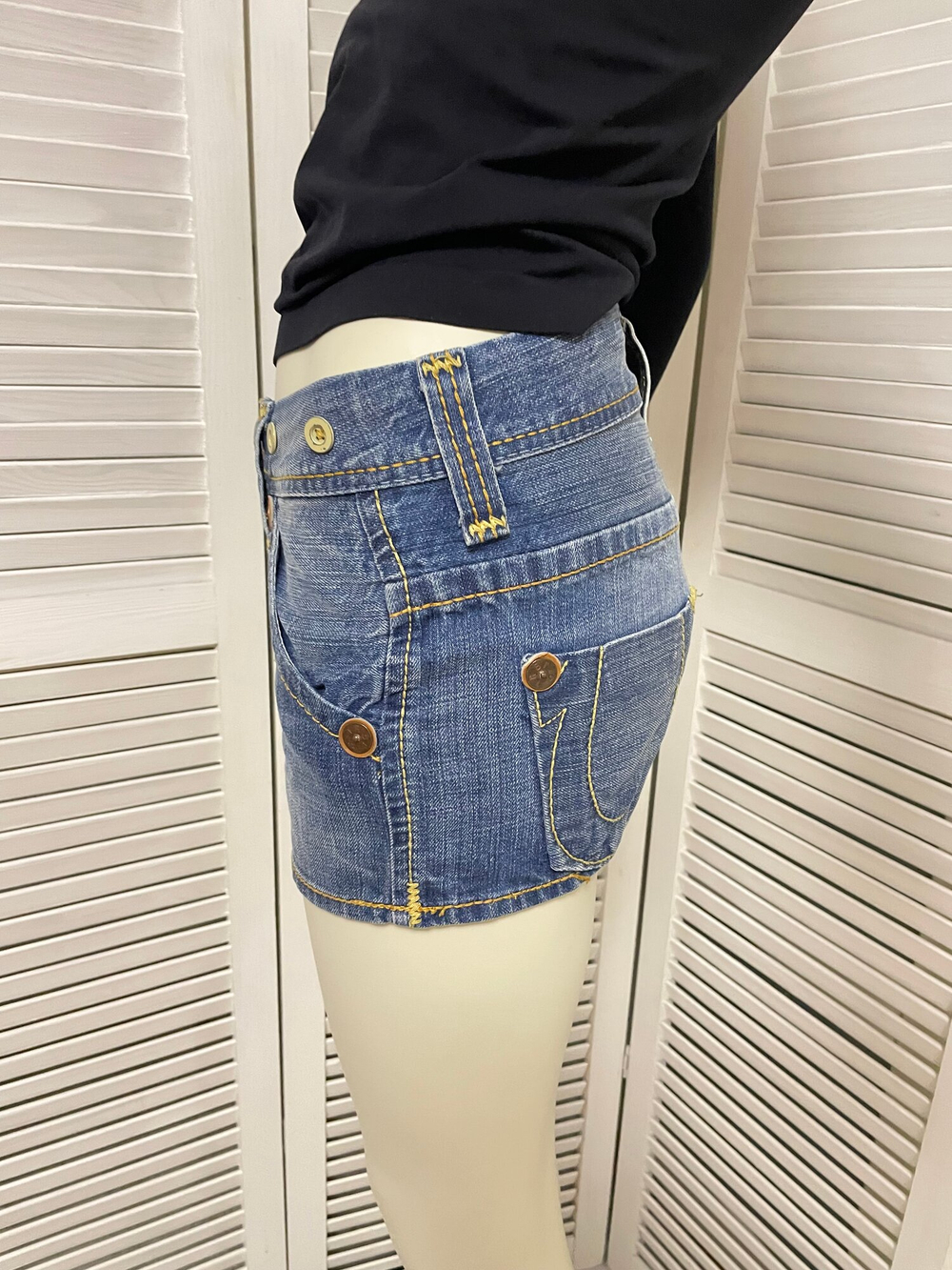 Мини-юбка джинсовая True religion