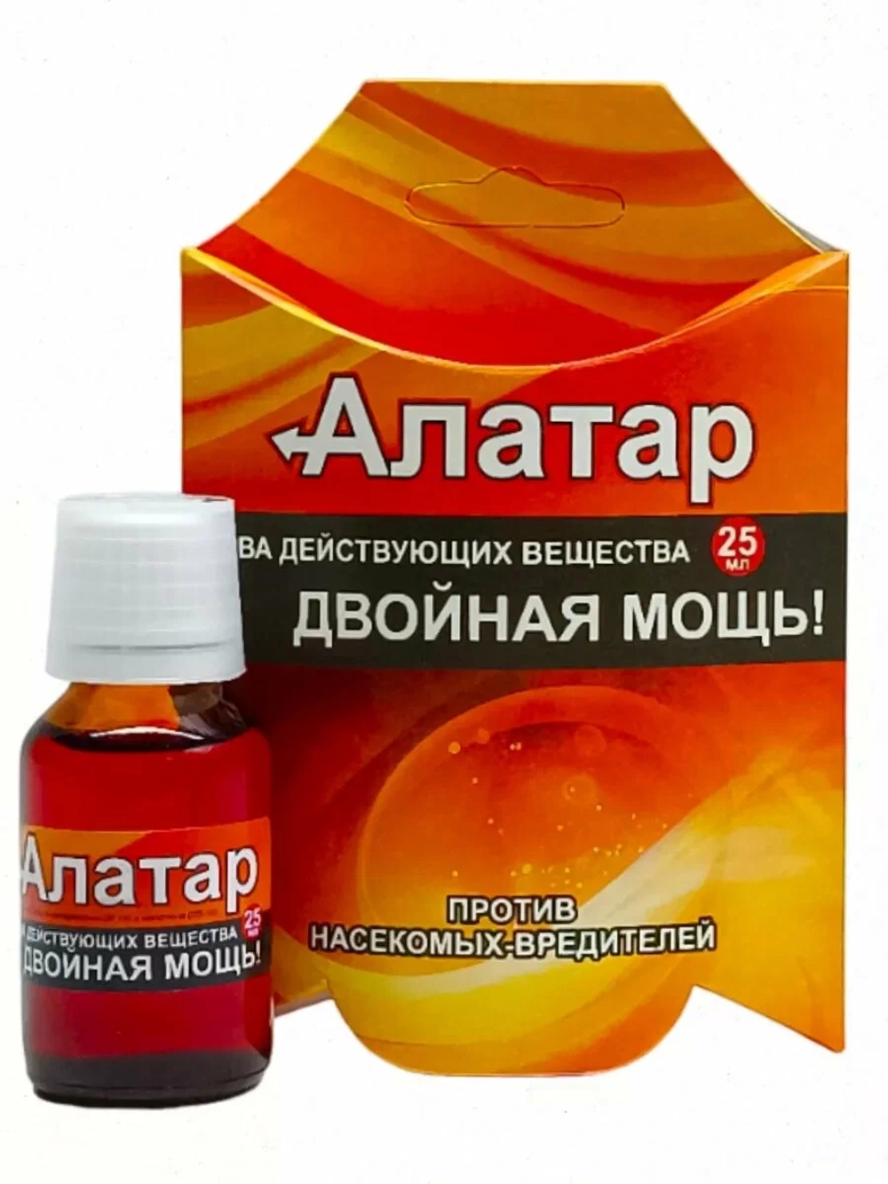 Алатар Двойная мощь, против насекомых-вредителей, 25 мл